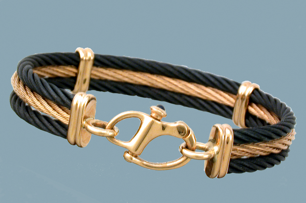 76001 Gold & Black Titanium