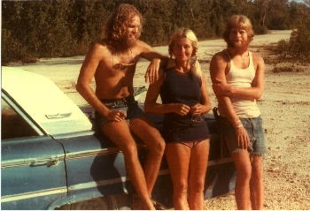 Posing on the Island Car