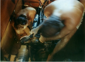In the Engine room