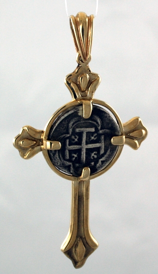 10928-Replica Coin Spanish Cross