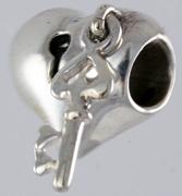 13313-Key to My Heart Bead