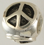 13352-Peace Sign Bead