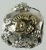 13609-Reef with Angelfish Bead - Angelfish and Reef Bead