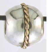 16940-Twisted Wire Wrapped Rondelle
