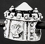 Sandcastle (2) Bead