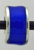 16985-Spool Rondelle with Enamelling