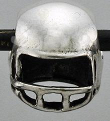 Football Helmet Bead