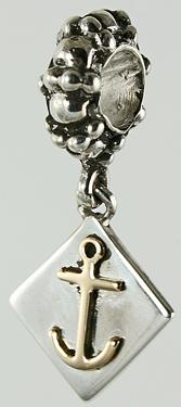 19128A-Rondelle with Square Anchor