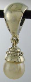 19162-Pearl Dangle, White