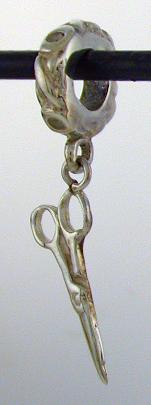 19165-Rondelle with Scissor Dangle