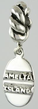 19213-Rondelle with Mixed Metal Amelia Island Dangle
