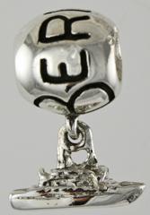 19250-Bermuda Bead with Cruiseship Dangle
