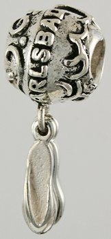 19299-Carlsbad Bead with Sandal Dangle