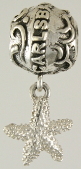 19303-Carlsbad Bead with Starfish Dangle