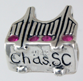 13588-Charleston Bridge Bead with Rubies