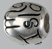 13909-Engraved Marco Island Bead