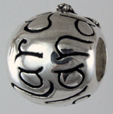 13909-Engraved Marco Island Bead