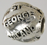 13434-St George Island Story Bead
