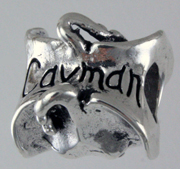 13928-Grand Cayman and Sting Ray Bead