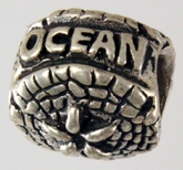 13496-Ocean City and Sand Dollar Bead