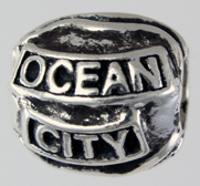 13824-Ocean City Dolphin and Wave Story Bead