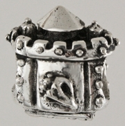 16984-Ocean City Sand Castle Bead
