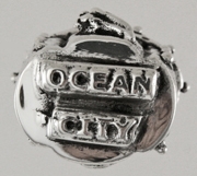 16984-Ocean City Sand Castle Bead