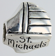 13854-St. Michaels Sailboat Bead