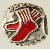 13443E-Boston and Red Socks Bead
