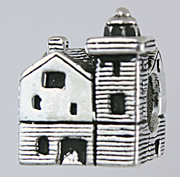 13859-Round Island Light Bead, Straits of Mackinac