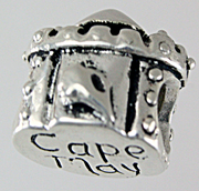 13858-Cape May Sandcastle Bead