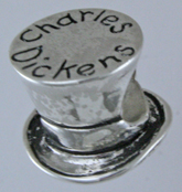 13915-Skaneatles Dickens Top Hat Bead