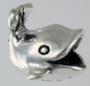 13844-OBX Whale Bead