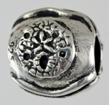 13883-OBX Wave and Sand Dollar Bead