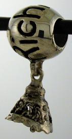19138-Richmond Bead with Bell Dangle