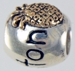 13644A-Charleston with 14K Pineapple Bead