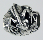 13872-St. Thomas and Katie Iguana Bead
