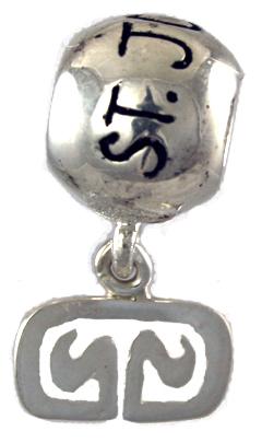 169113-St John with Petroglyph Dangle