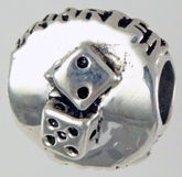 13459-St Maarten with Dice Story Bead
