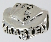 13459-St Maarten Dice and Axces Story Bead