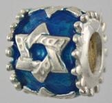 13291-Star of David-enameled