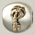 13643-Lozenge with 14K Palm