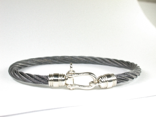 Bow Shackle-14K White
