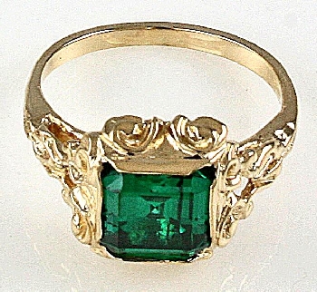 Replica 1733 Fleet Rococo Emerald Ring