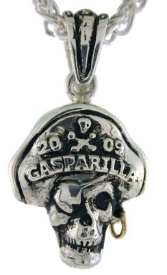 Gasparilla Skull Pirate Head