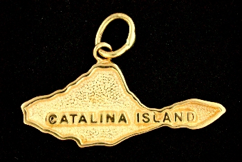 Catalina Map Charm