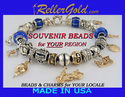 Souvenir Beads from RellerGold-compatible with ALL major brands.