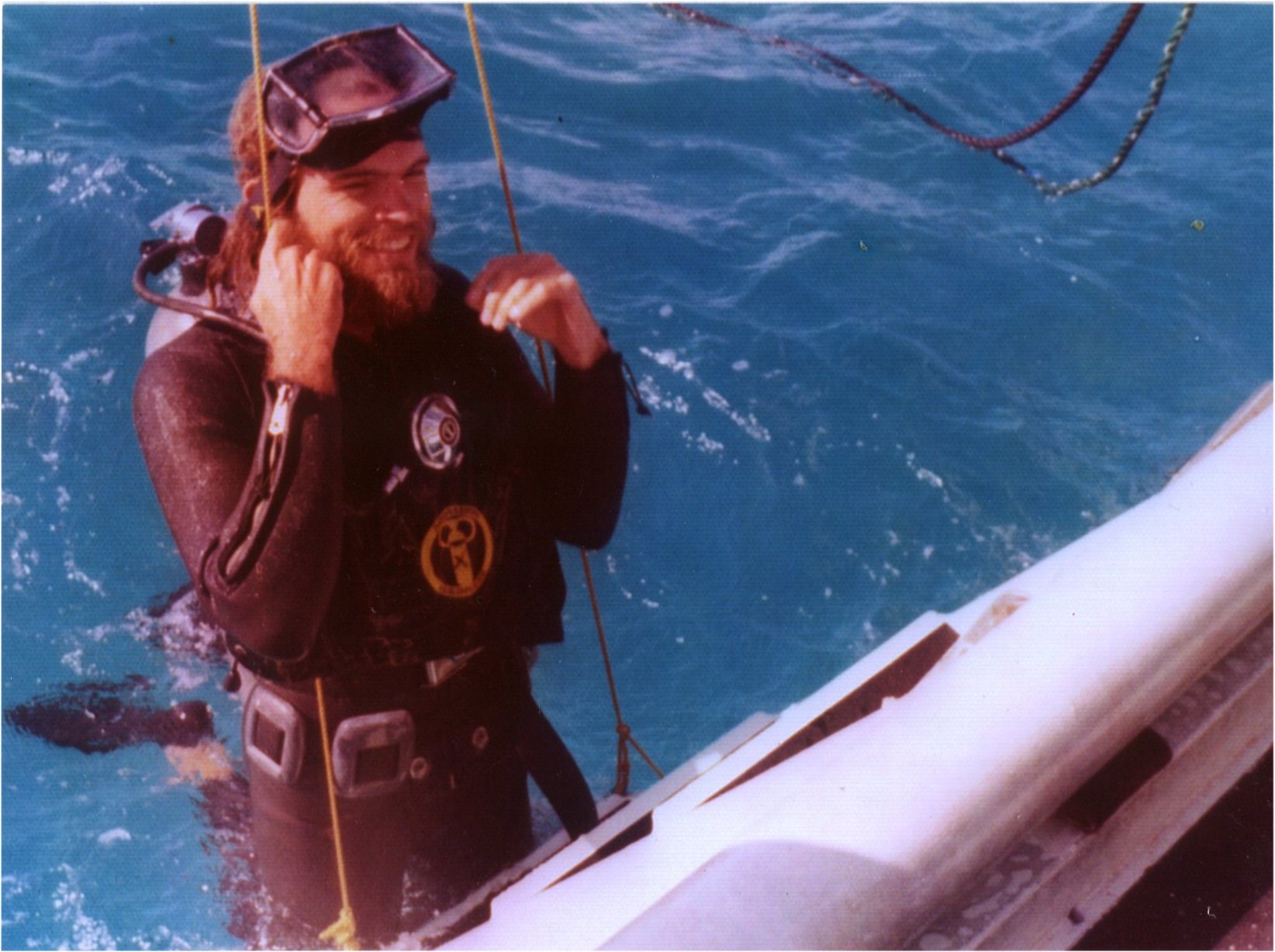 Bernard boards R/V Beta