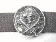 Skull and Bones Belt Buckle
