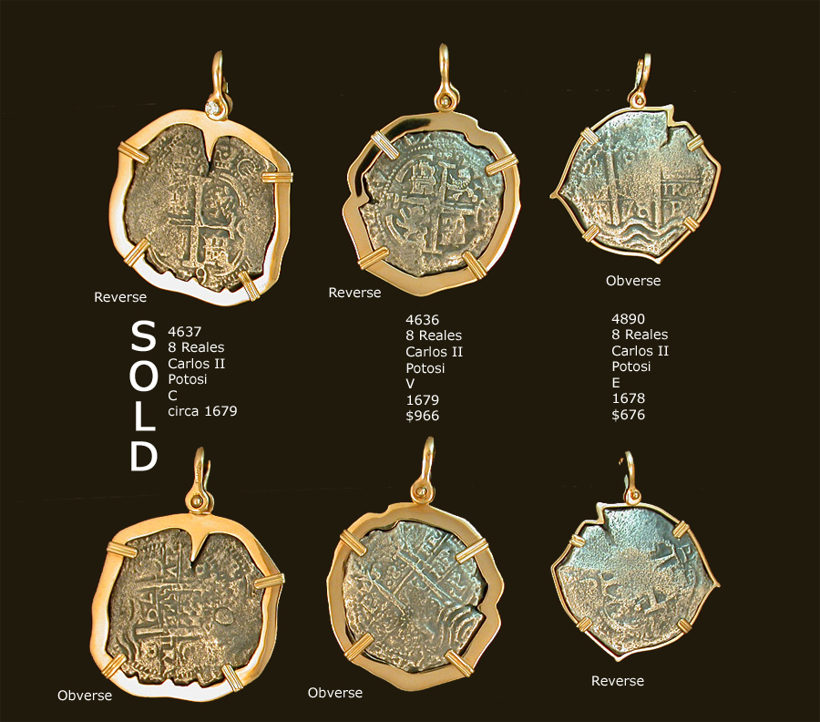 Santa Maria de la Consolaci�n, 1681 - Authentic Consolaci�n Treasure Coins-Eight Reales